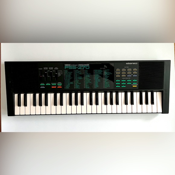 Vintage Yamaha porta sound keyboard Model PSS-270. - Picture 1 of 5